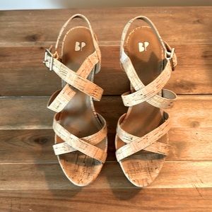 Bp - Nordstrom cork wedge sandals